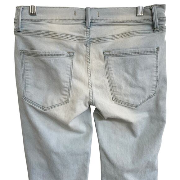 FP Movement Free People Skinny‎ Jeans Light Wash Cropped - Size 25 - Picture 4 of 12